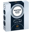 Ultra vékony óvszer Mister Size 57 mm kondom 3 db