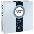 Ultra vékony óvszer Mister Size 53 mm kondom 36 db