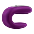 Párvibrátor Double fun (lila) U vibri távirányítós