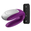Párvibrátor Double fun (lila) U vibri távirányítós