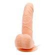 Tapadótalpas reális vibrátor 15 cm Barbara mark multi-speed vibration