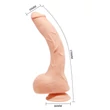 Valósághű 26 cm-es műpénisz Beautiful jack 10,2 dildo