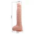Talpas reális műpénisz Beautiful dick 10,6" dildo