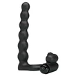 Rezgő péniszgyűrű análfüzér toldással Hercules penis sheath iii