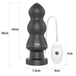 Távirányítós vibrátoros anál plug 7.8 king sized rigger