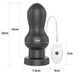 Anál kényeztető vibrátor 7" king sized rammer fenékdugó