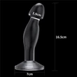 Prosztata dildó 16.5 cm flawless clear plug
