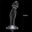 Prosztata dildó 16.5 cm flawless clear plug