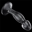 Prosztata dildó 16.5 cm flawless clear plug