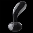Átlátszó  prosztata izgató 15 cm flawless clear prostate plug