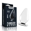 Anál dildó 11,5 cm flawless clear anal plug