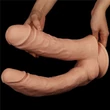Kettős dildó 33 cm realistic mega double 12''
