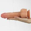 anthony dual layered silicone rotating forgó és vibráló dildó