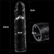 Péniszvastagító és hosszabbító Flawless clear penis sleeve add 2"