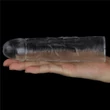 Átlátszó vastagító, péniszhosszabbító plusz 2,5 cm Flawless clear penis sleeve