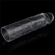 Átlátszó vastagító, péniszhosszabbító plusz 2,5 cm Flawless clear penis sleeve