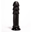 Óriás fenékdugó X -men 28 cm butt plug fekete