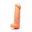 Vaskos nagy műpénisz herés X-men super sized dildo 28 cm flesh