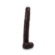 Dildó óriás X-men 43 cm long dildo fekete