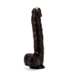 Letapasztható nagy dildó X-men paddy’s 35,5 cm cock fekete