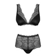 Sexy szett magas derékkal Klarita 2 db-os s/m