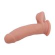 Dildó Sex lure flesh valósághú pénisz 17 cm