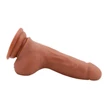 Herés tapadótalpas dildó Covetous monster latin 20 cm