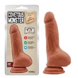 Herés tapadótalpas dildó Covetous monster latin 20 cm
