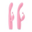 Nyúl vibrátor klitorisz izgató karralLuxe skye  - pink