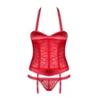 Flameria corset & thong l/xl