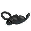 Vibrátoros péniszgyűrű Pretty love penis ring 1 black
