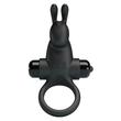 Vibrátoros péniszgyűrű Pretty love penis ring 1 black