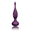 Távirányítós vibrátoros fenékdugó Discover - purple