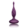 Távirányítós vibrátoros fenékdugó Discover - purple