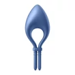 Tölthető okos vibrációs péniszgyűrű - Satisfyer bullseye blue