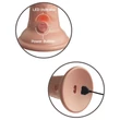 Realisztikus letapaszthatós vibrátor 15 cm - dual density vibrating silicone cockdual density vibrating silicone cock