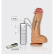 Letapasztható realisztikus vibrátor 8.7" Real Extreme Extra Girth Vibrating 22 cm