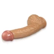 Letapasztható realisztikus vibrátor 8.7" Real Extreme Extra Girth Vibrating 22 cm