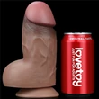 Tapadótalpas dildó 7" nature cock 18 cm