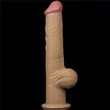 Realisztikus kétrétegű szilikon herés dildó markolattal 21,5 cm - 12.5'' Handle Cock
