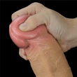 Realisztikus kétrétegű szilikon herés dildó markolattal 21,5 cm - 12.5'' Handle Cock