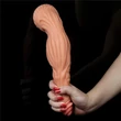 Két rétegű, eres dildó 24 cm