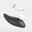 Forgófejes valósághű letapaszható vibrátor 8'' dual layered platinum silicone rotator 20 cm