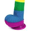 Szivárvány műpénisz 9'' prider dildo 23 cm