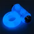 Világító vibrátoros péniszgyűrű Lumino play vibrating penis ring