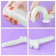 Világító tapadókorogos dildó 10" Lumino Play 25,5 cm