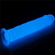 Világító tapadókorogos dildó 20cm - 8" Lumino Play dildo