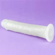 Világító tapadókorogos dildó 20cm - 8" Lumino Play dildo