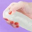 Világító tapadókorogos dildó 20cm - 8" Lumino Play dildo
