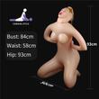 Testszínű szexbaba Cowgirl style love doll flesh